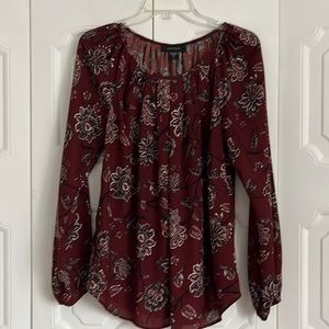 Womens peasant blouse by Karen Kane